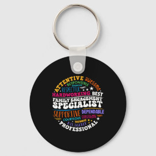 Family Engagement Specialist Appreciation Back To Key Ring