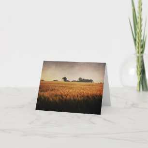Family Farm Art Photo note card