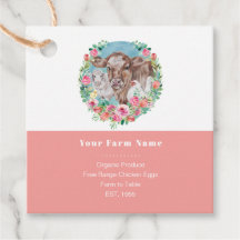 Family Farm Homestead Chickens Garden Colour Block