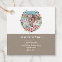 Family Farm Homestead Chickens Garden Colour Block