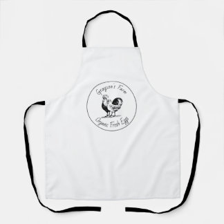 Family Farm Organic Fresh Eggs Apron