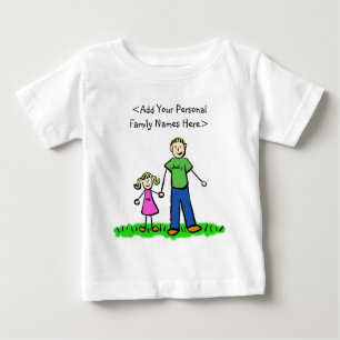 Family Father and Daughter Art Custom Shirt