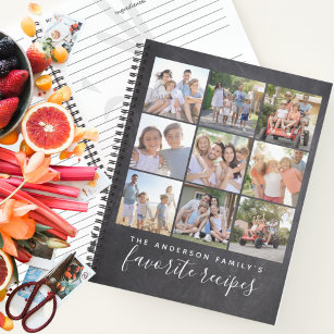 Family Favourites Photo Collage Recipe Book