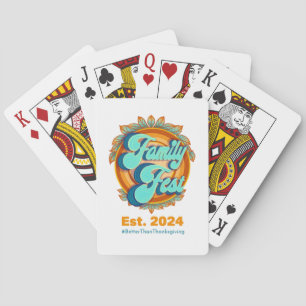 Family Fest Playing Cards