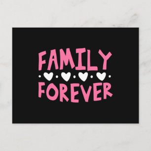 Family Forever Postcard