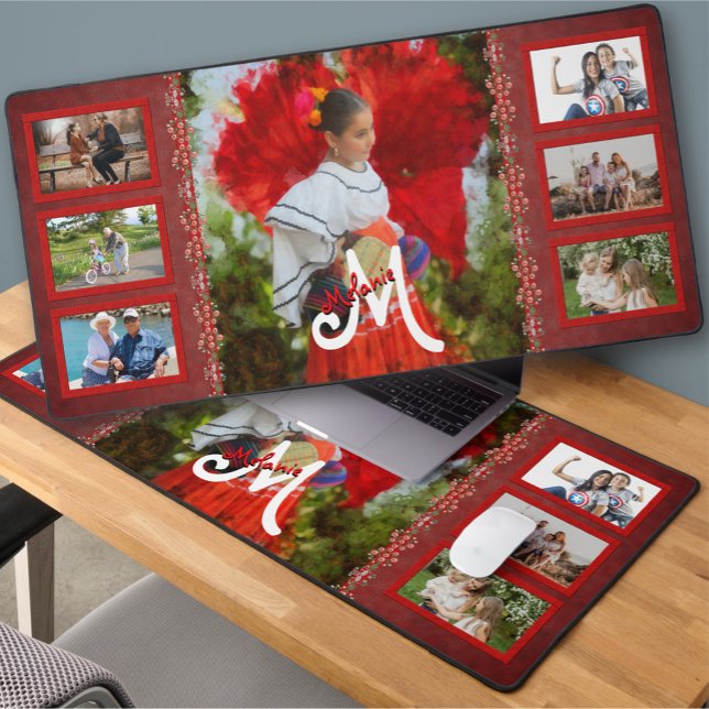 Family & Friends Fiesta Flower 2555 Desk Mat (Creator Uploaded)