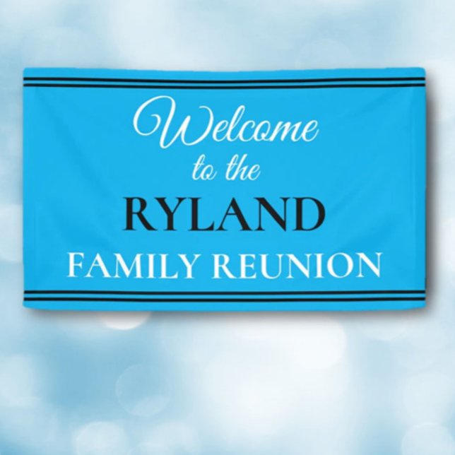 Family fun! Custom family reunion Banner (Creator Uploaded)