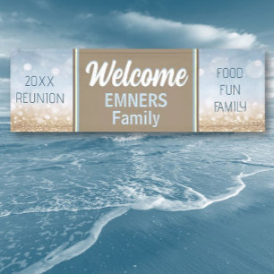 FAMILY FUN! Custom Family Reunion banner