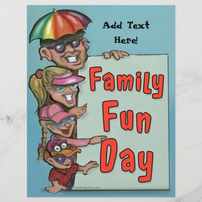 Family Fun Day Flyer (Front)