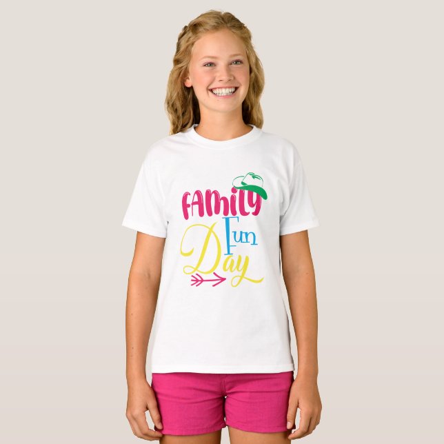 Family Fun Day T-shirt (Front Full)