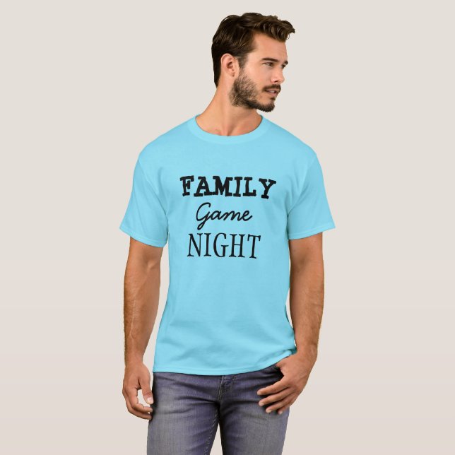 Family Game Night Shirts (Front Full)