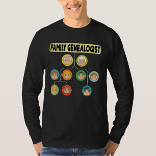 Family Genealogist I Know Which Branch The Nuts Ca T-Shirt