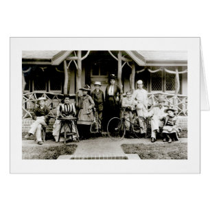 Family Group, c.1900 (b/w photo)