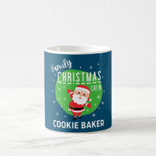 Family Group Christmas Party Pyjamas Cookie Baker Coffee Mug