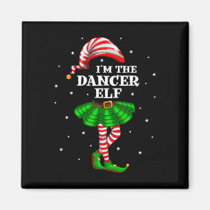 Family Group I'm The Dancer Elf Christmas Magnet