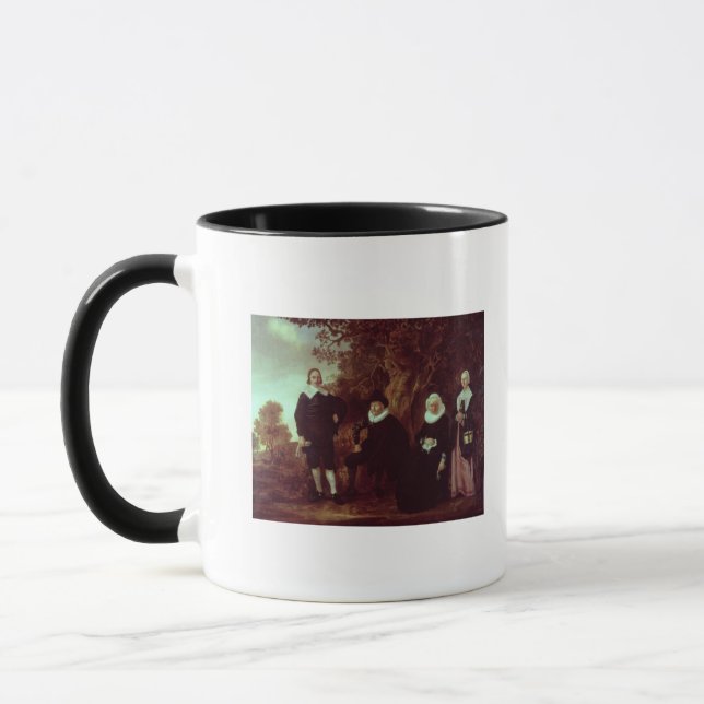 Family Group in a landscape Mug (Left)