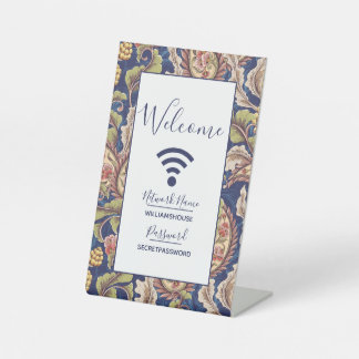 Family Guest Elegant WIFI Password Sign