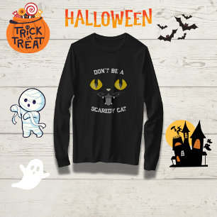 Family Halloween "Don't Be A Scaredy Cat"  T-Shirt