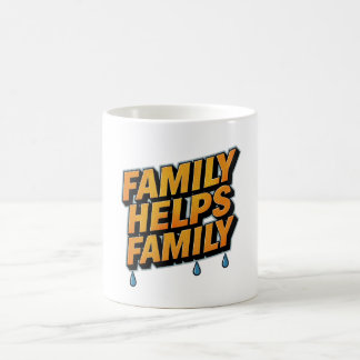 Family Helps Family Coffee Mug