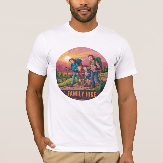 family hike T-Shirt (Front)