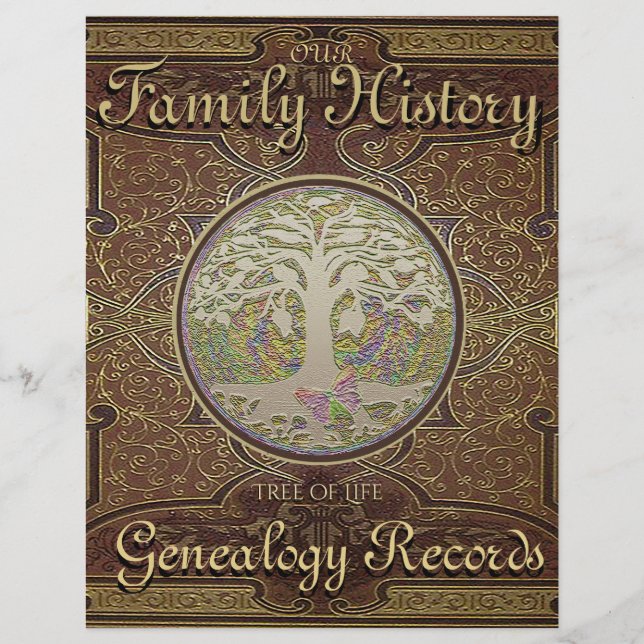Family History Genealogy Custom (Front)