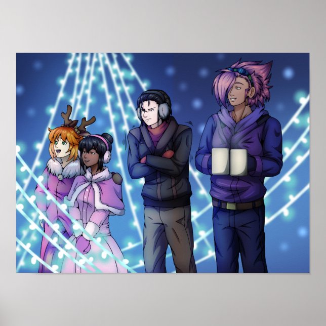 Family Holiday Outing Poster (Front)