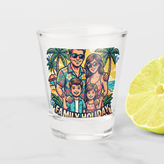 FAMILY HOLIDAY SHOT GLASS
