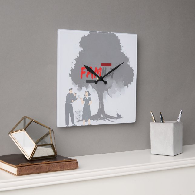 family home clock (Office)