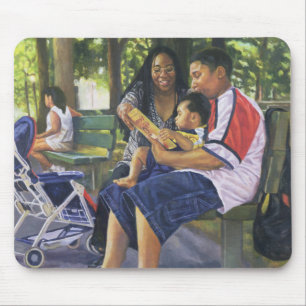 Family in the Park 1999 Mouse Pad