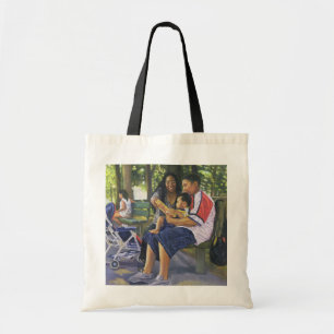 Family in the Park 1999 Tote Bag