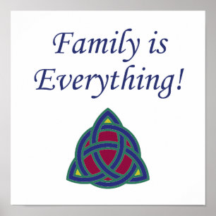 Family Is Everything - Family Quote  Poster