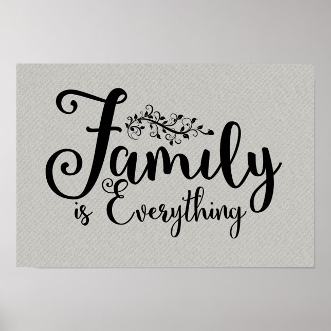Family Is Everything | Poster (Front)