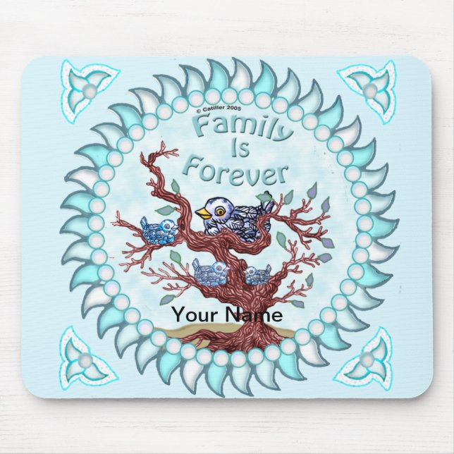 Family is Forever   Mouse Pad (Front)
