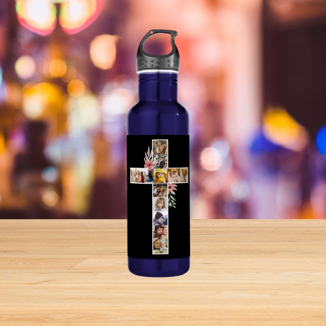 Family Jesus Cross Christian Church Lover 710 Ml Water Bottle (Creator Uploaded)
