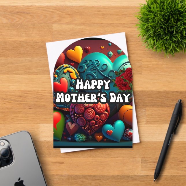 Family Keepsake Mothers Day Acrylic Invitations (Insitu (Invitation Card))