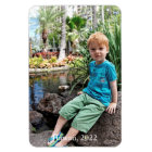 Family kid photo refrigerator magnet