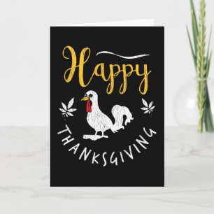 Family Kids Matching Happy Thanksgiving Pajama Card