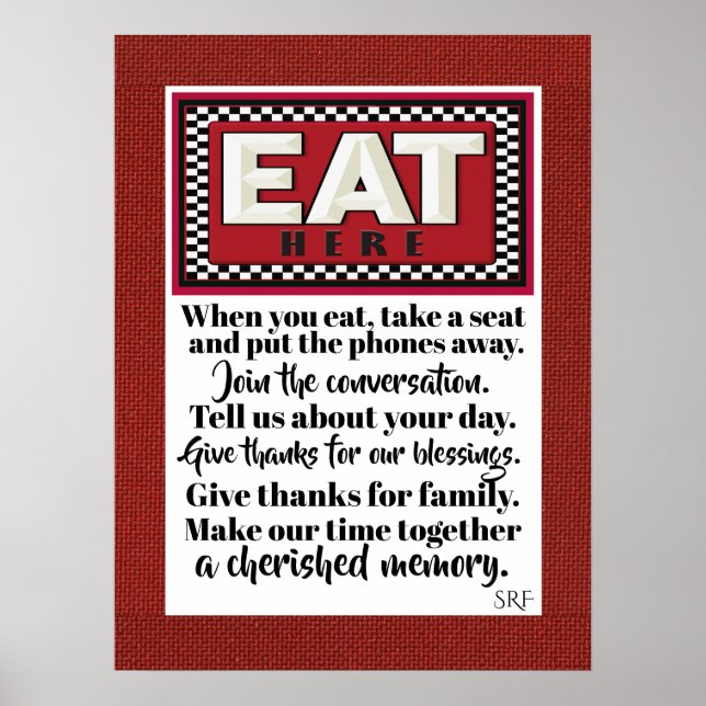 Family Kitchen Poster 4 (Front)