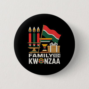 Family Kwanzaa Matching Outfits For Kids Adults 20 6 Cm Round Badge