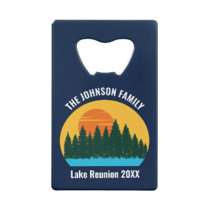 Family Lake House Cute Customized Sunset