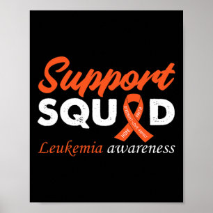 Family Leukaemia Awareness Support Squad Poster