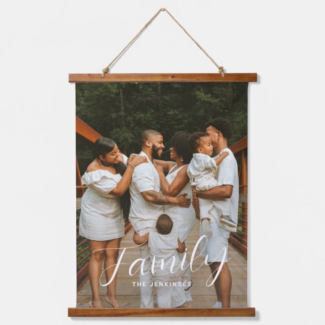 Family Life Wall Tapestry (Front)