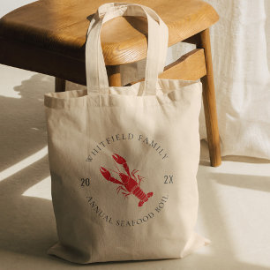 Family Lobster Boil Summer Seafood Party Tote Bag