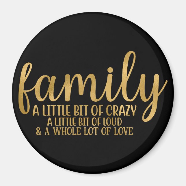 Family Magical Ingredients Magnet (Front)