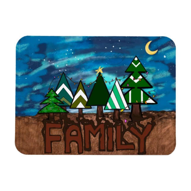 Family Magnet (Horizontal)
