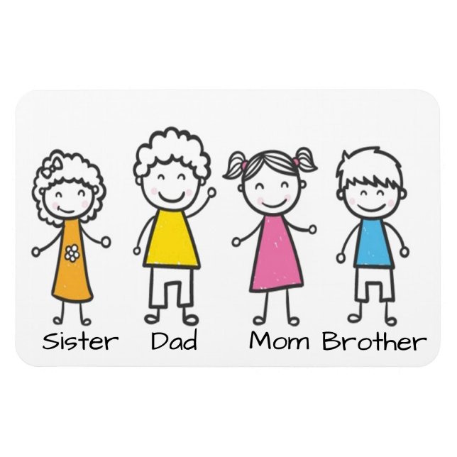Family Magnet (Horizontal)
