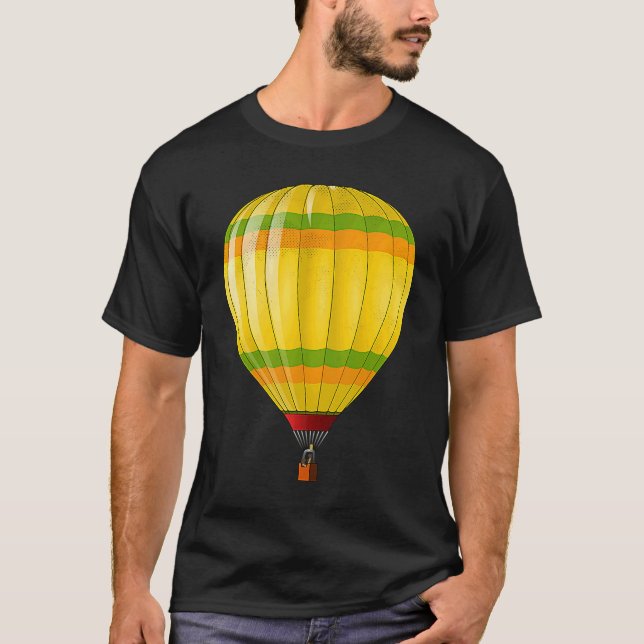 Family Matching Balloon Hot Air Balloons Design T-Shirt (Front)