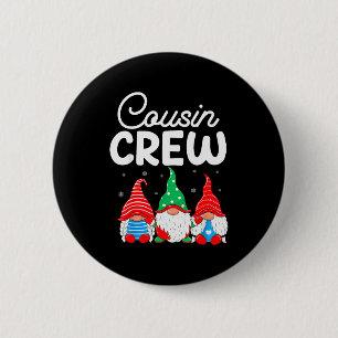Family Matching Christmas Cousin Crew Cute Christm 6 Cm Round Badge
