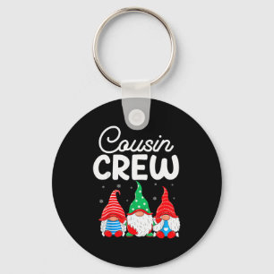 Family Matching Christmas Cousin Crew Cute Christm Key Ring
