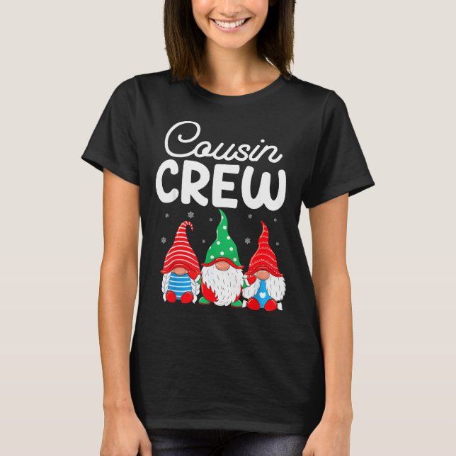 Family Matching Christmas Cousin Crew Cute Christm T-Shirt (Front)